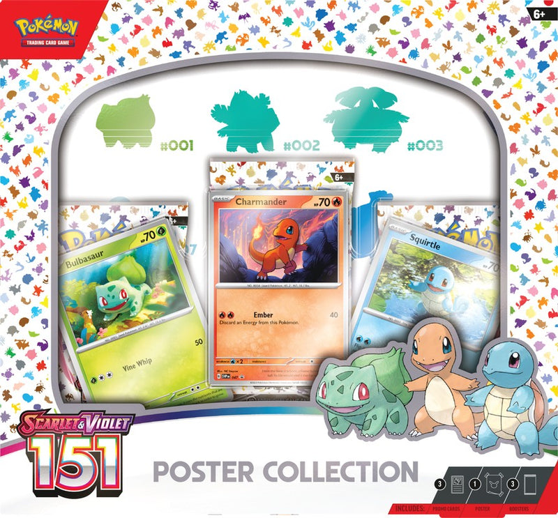 Pokemon: Scarlet and Violet 151 Poster Collection