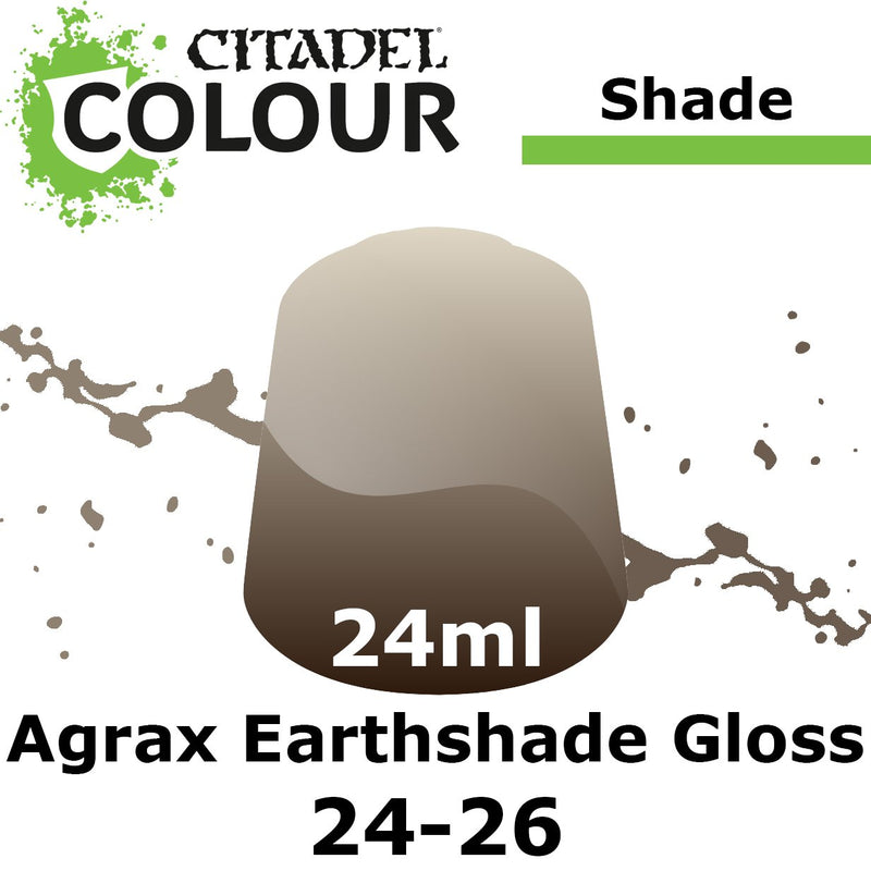 Citadel Shade - Agrax Earthshade Gloss 24ml ( 24-26 )