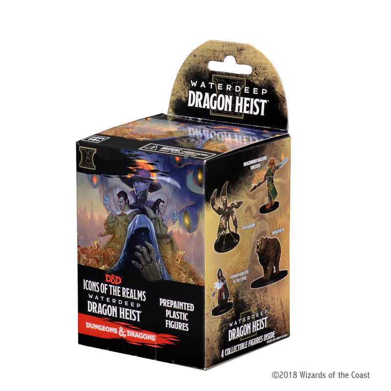 Dungeon & Dragons Icons of The Realms Miniatures: Waterdeep Dragon Heist