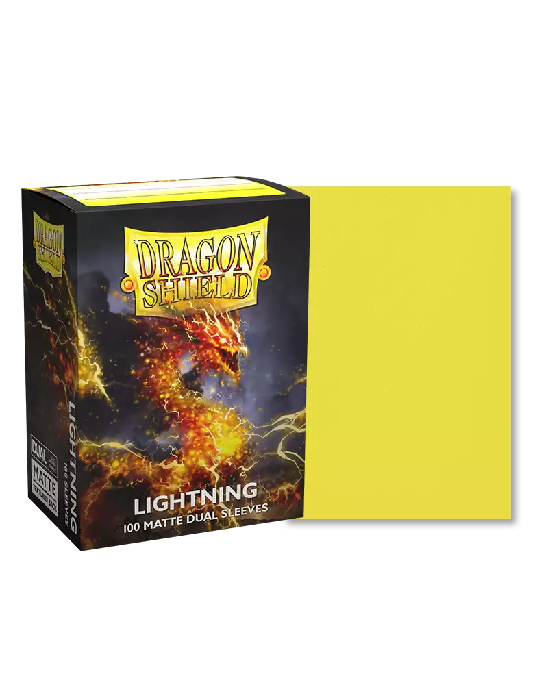Dragon Shields: (100) Dual Matte