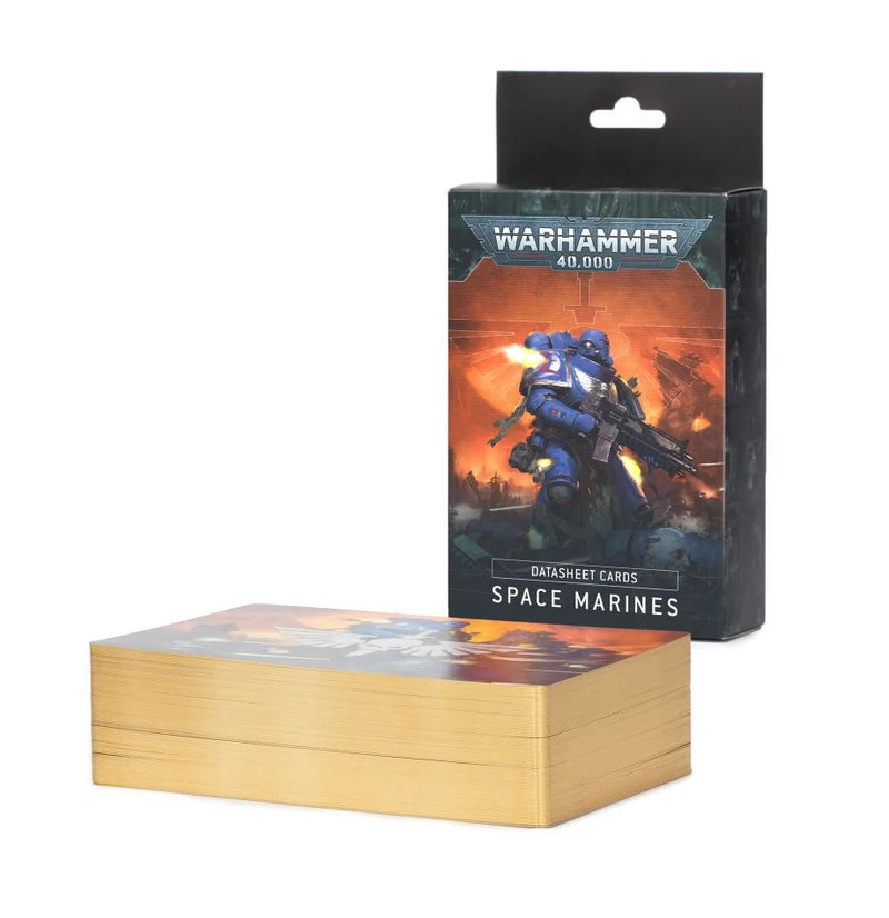 Warhammer 40K: Space Marine Data Sheet Cards
