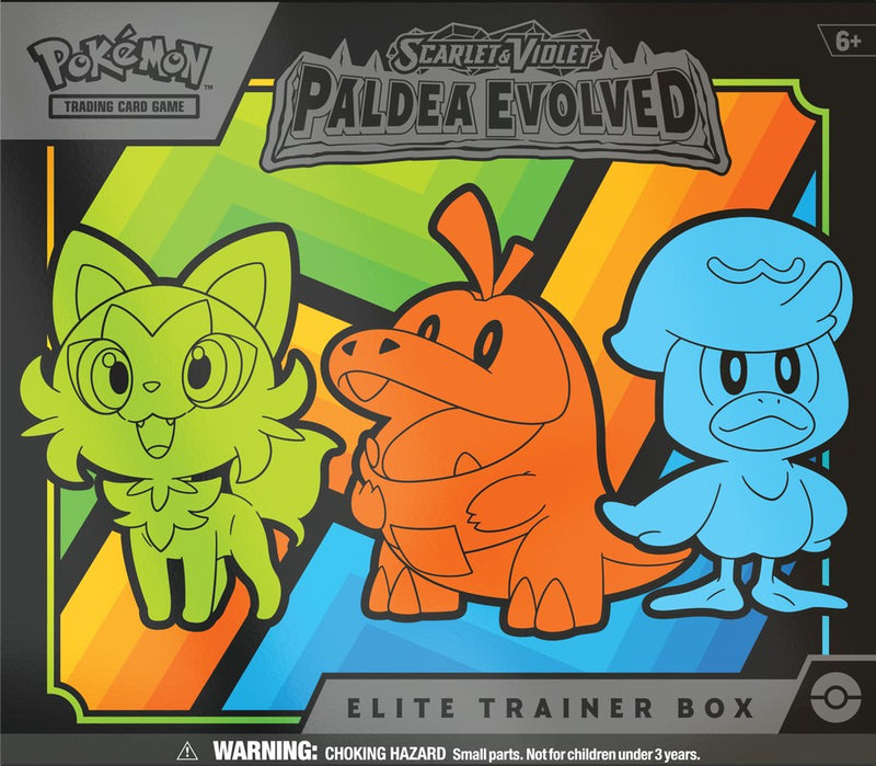 Pokemon: Scarlet and Violet Paldea Evolved Elite Trainer Box