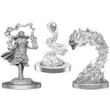 Dungeons & Dragons Nolzur`s Marvelous Unpainted Miniatures: Dark Spellcaster & Flameskulls W21