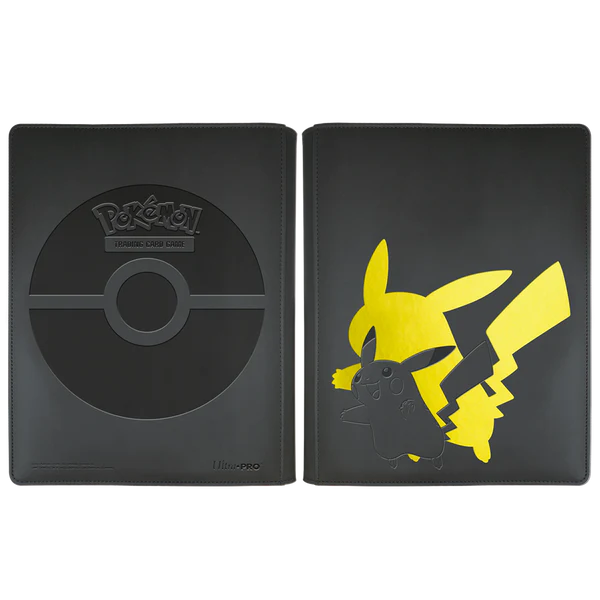 Pokemon: Pro 9 Pocket Zipper Portfolio Pickachu Elite Series