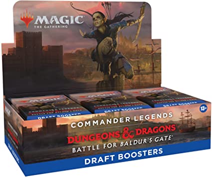 Magic The Gathering - Commander Legends Battle for Baldur's Gate Draft Booster Box