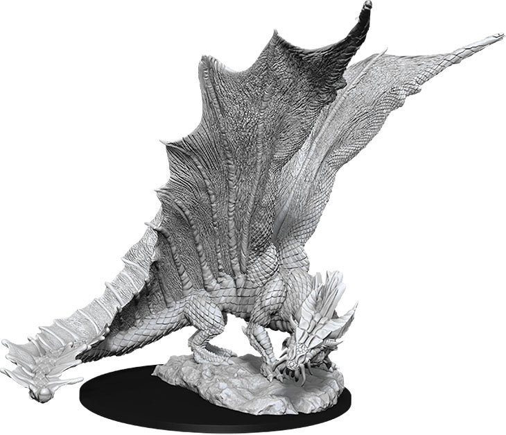 Dungeons & Dragons Nolzur`s Marvelous Unpainted Miniatures: Young Gold Dragon W11