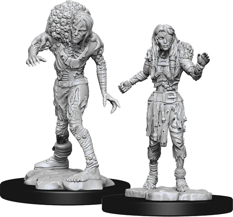 Dungeons & Dragons Nolzur`s Marvelous Unpainted Miniatures: Drowned Assassin & Drowned Asetic W14