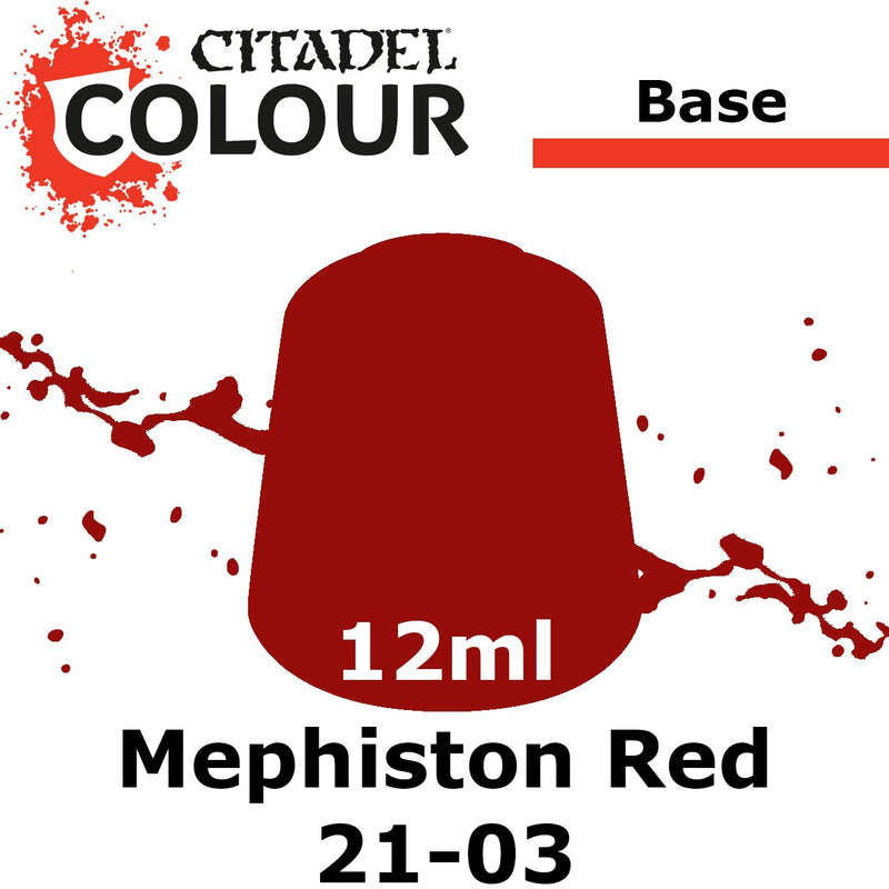 Citadel Base - Mephiston Red ( 21-03 )