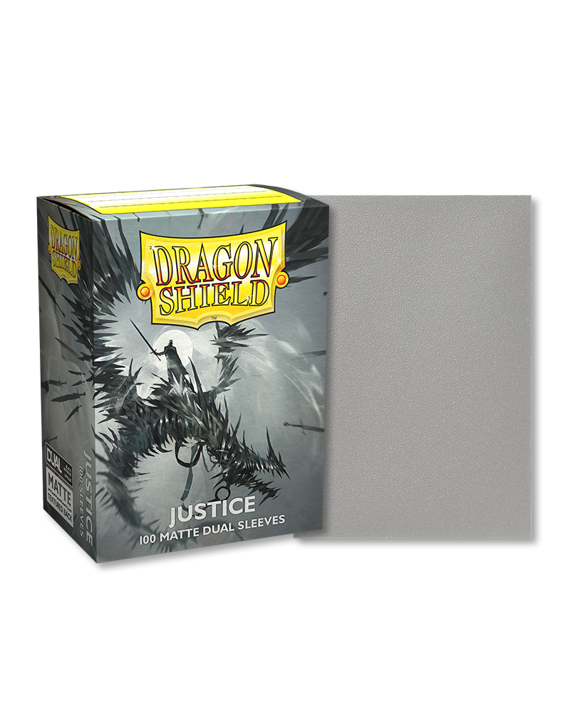 Dragon Shields: (100) Dual Matte